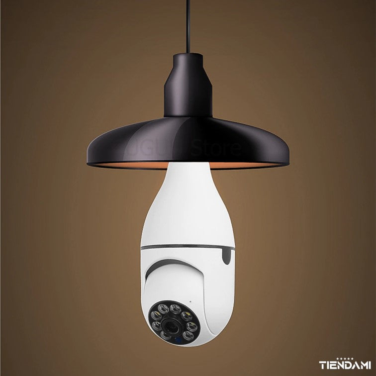 Cámara Bombillo Wifi 360°