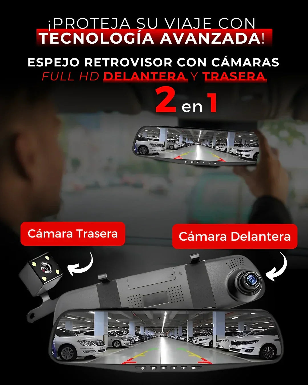 ESPEJO RETROVISOR INTELIGENTE