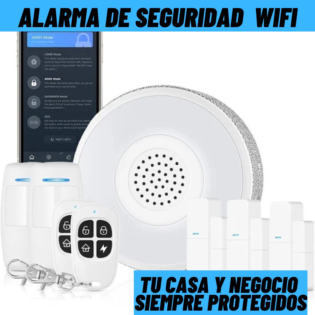 Kit de Alarma Smart Home Wifi