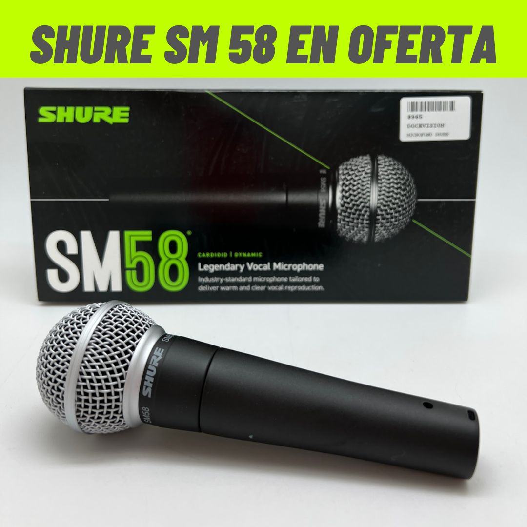 MICROFONO DINAMICO SUPERCARDIOIDE, SHURE MS 58