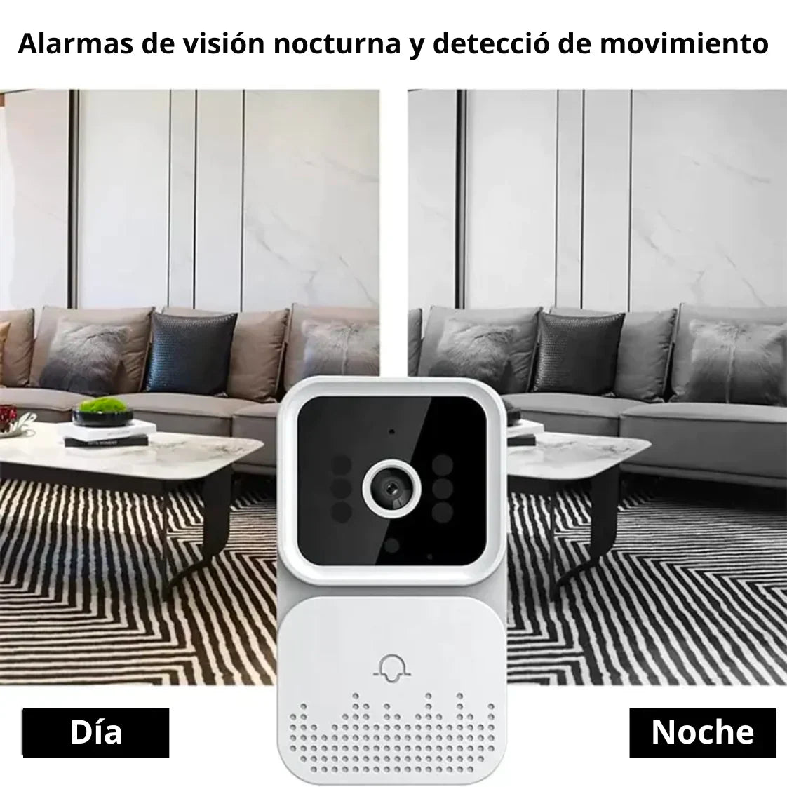 TIMBRE CON CÁMARA INTELIGENTE INALÁMBRICO