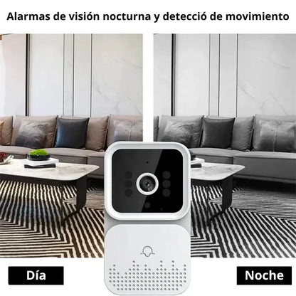 TIMBRE CON CÁMARA INTELIGENTE INALÁMBRICO