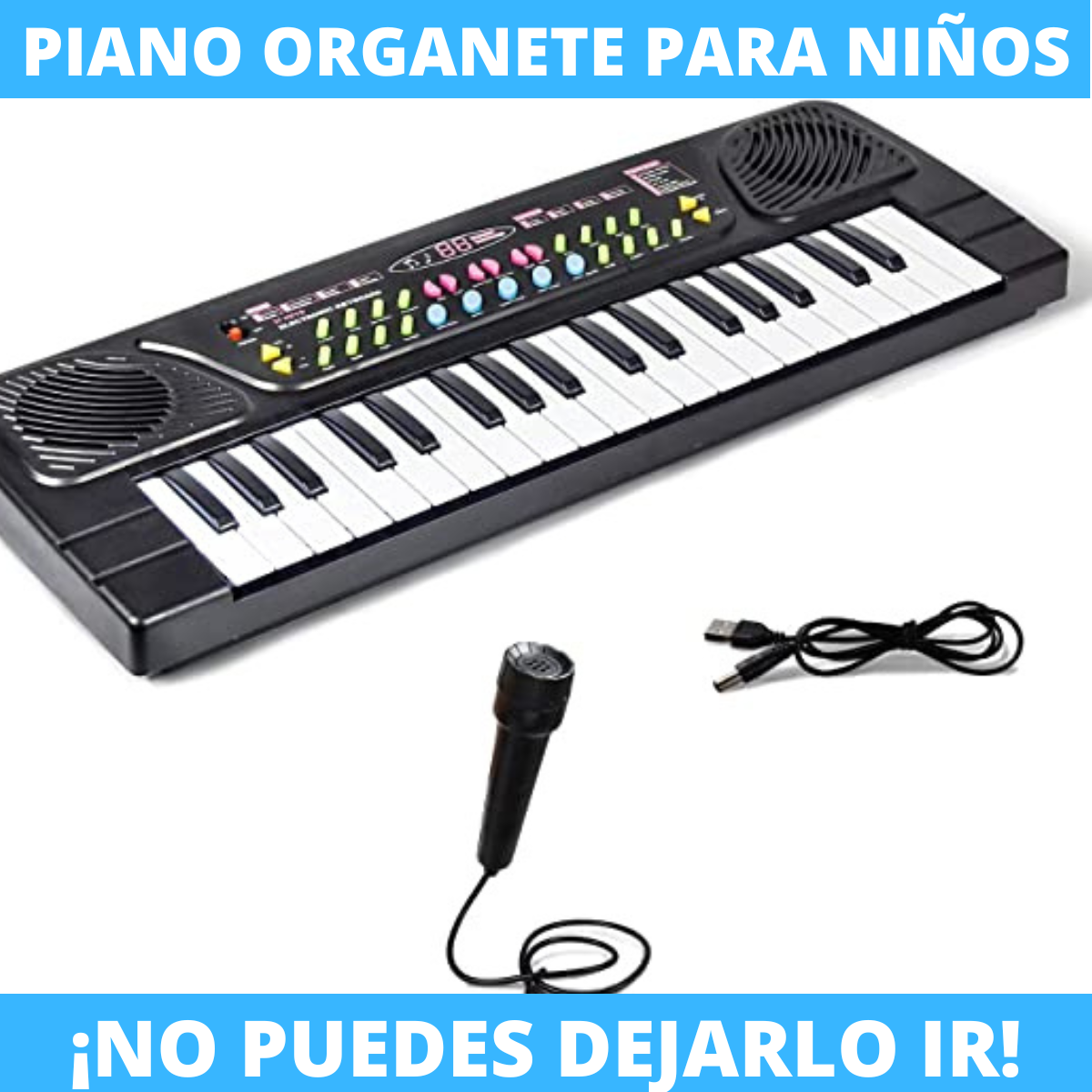 PIANO ORGANETE PARA NIÑOS