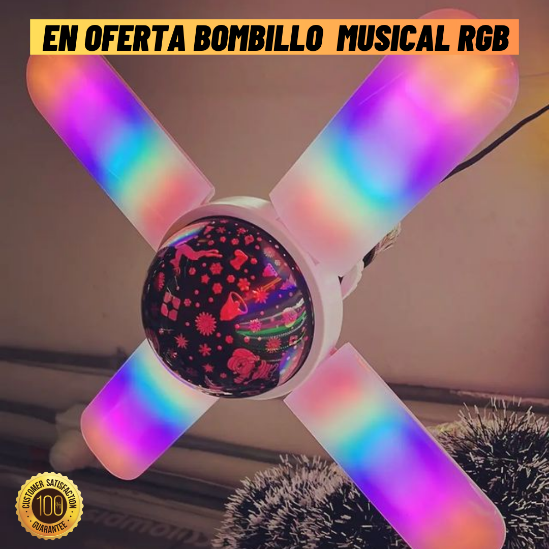 Bombillo 3 EN 1 MUSICAL