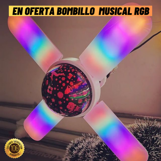 Bombillo 3 EN 1 MUSICAL