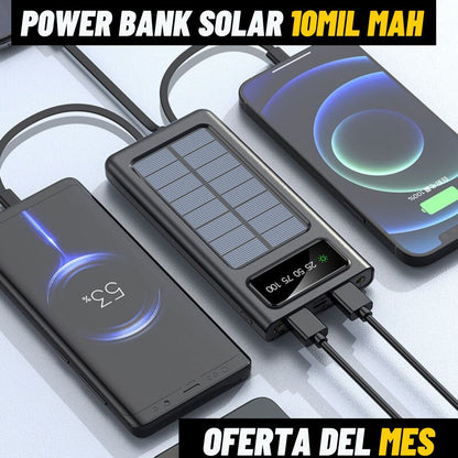Power Bank Solar Carga Rapida