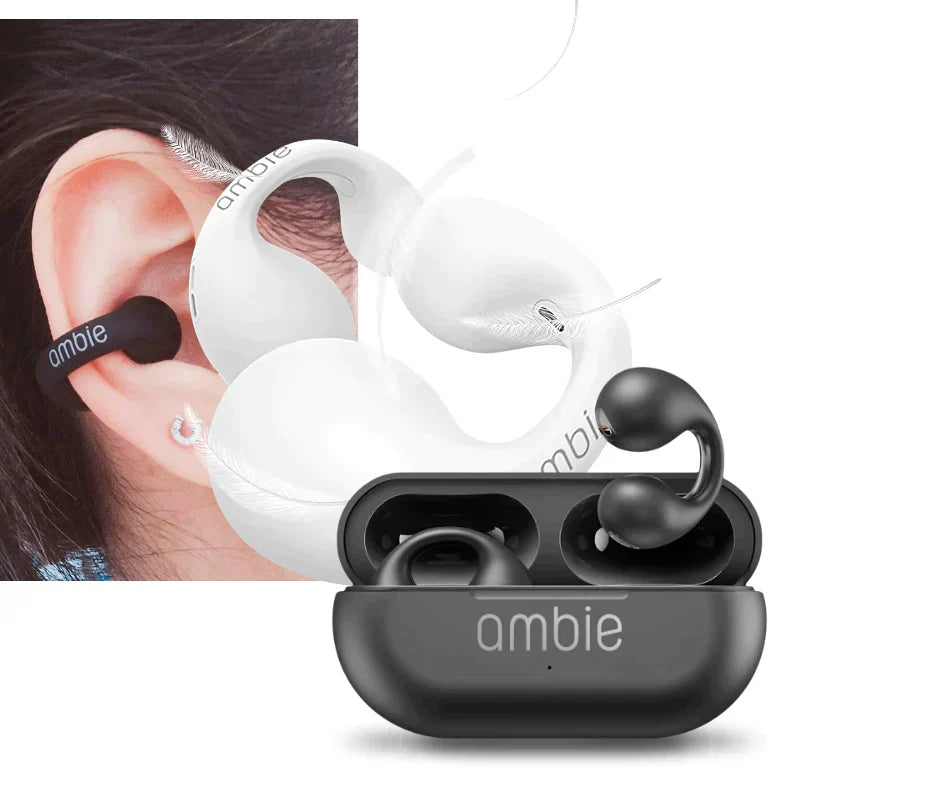Novedosos Auriculares Inalambricos Earcuffs AMBIE