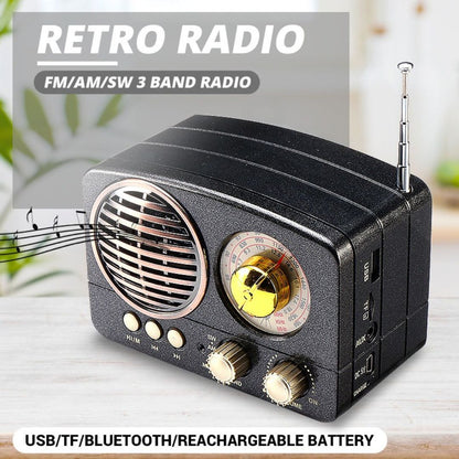 Radio GOLDEN CLASSIC Portátil AM-FM-SW + ENVÍO GRATIS