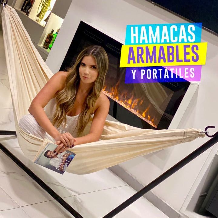 Hamaca Armable Portatil (100% Colombiano)