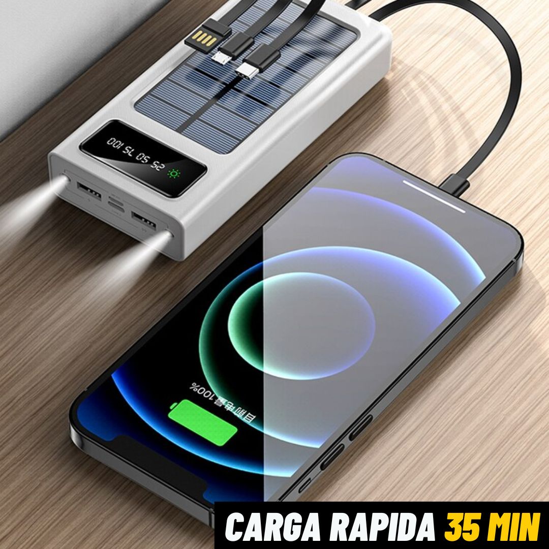Power Bank Solar Carga Rapida