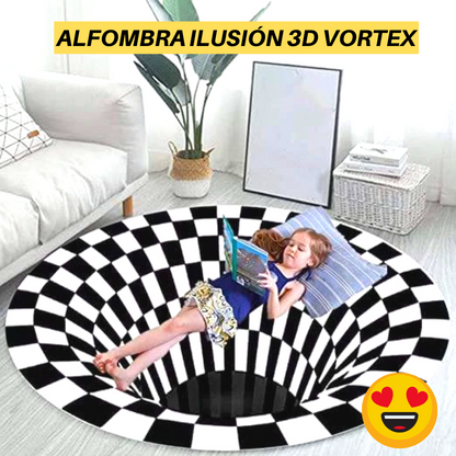 ALFOMBRA ILUSIÓN 3D VORTEX