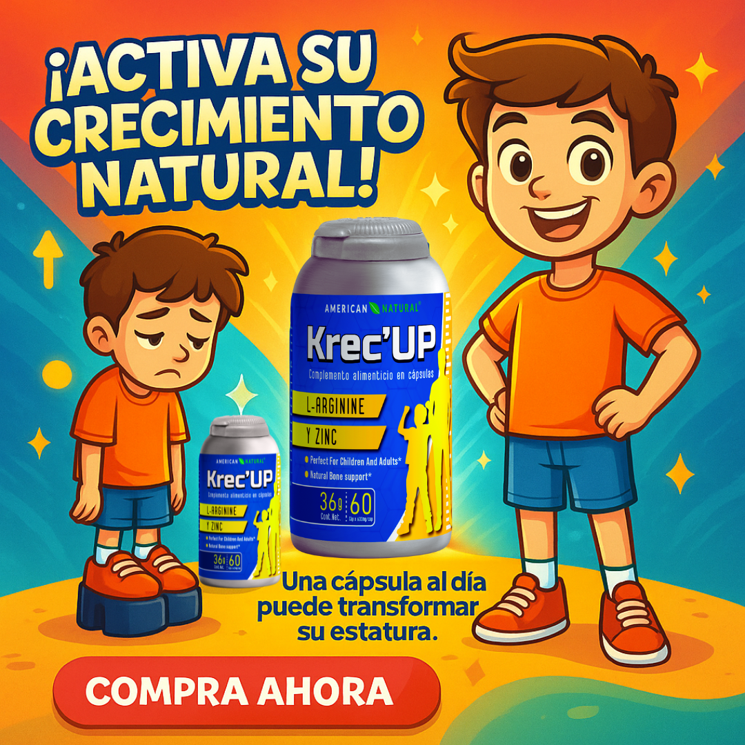 ✅Krec'UP  Original Trío Potencia de Crecimiento.
