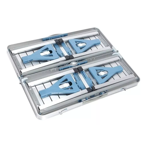 Mesa Plegable con Sillas para Picnic y Camping al Aire Libre