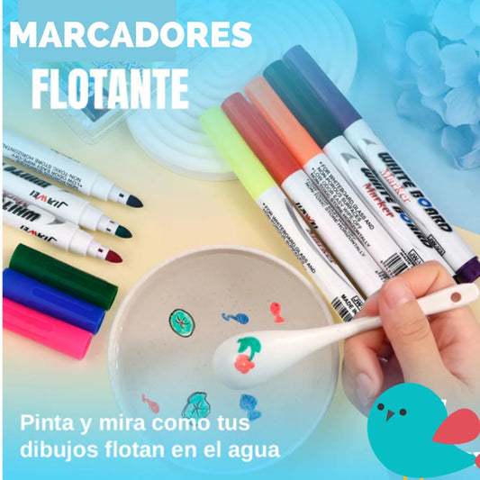 MARCADORES MÁGICOS FLOTANTES