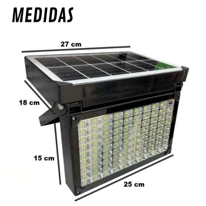 Reflector solar 300w - Panel Integrado + entrada USB