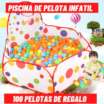 ¡100 PELOTAS GRATIS! Pisicna de Pelotas Infantil