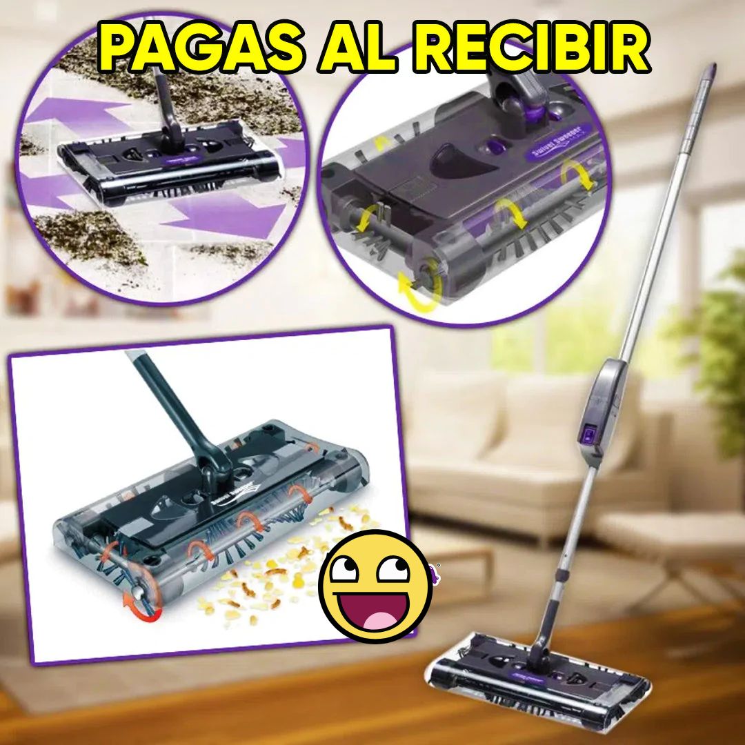 |©SwivelSweeper | Escoba Barredora Eléctrica Inalámbrica |