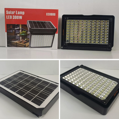 Reflector solar 300w - Panel Integrado + entrada USB