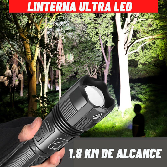 Linterna Ultra  Led Multifunción  Original Recargable