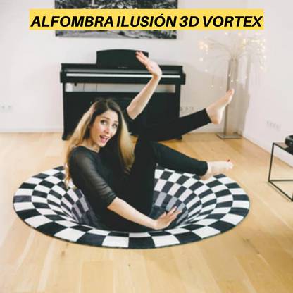 ALFOMBRA ILUSIÓN 3D VORTEX