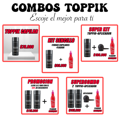 TOPPIK" Fibras Capilares