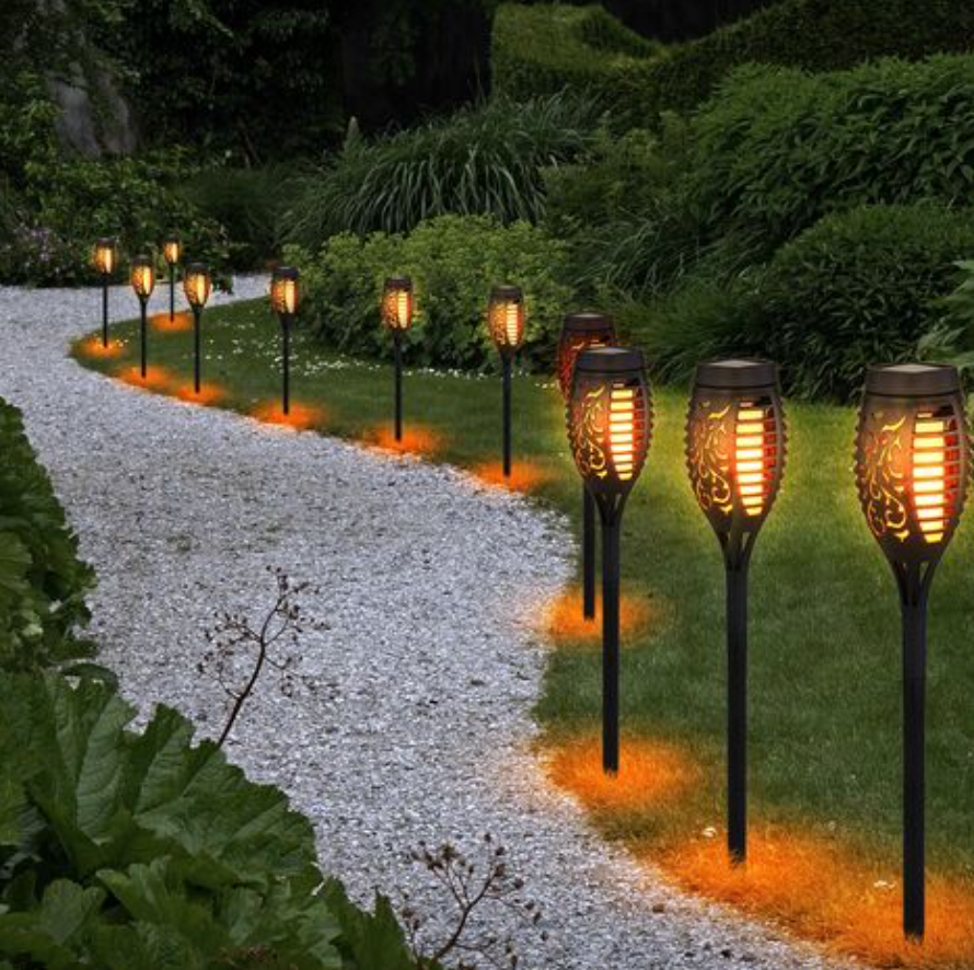 Antorchas Solares Led