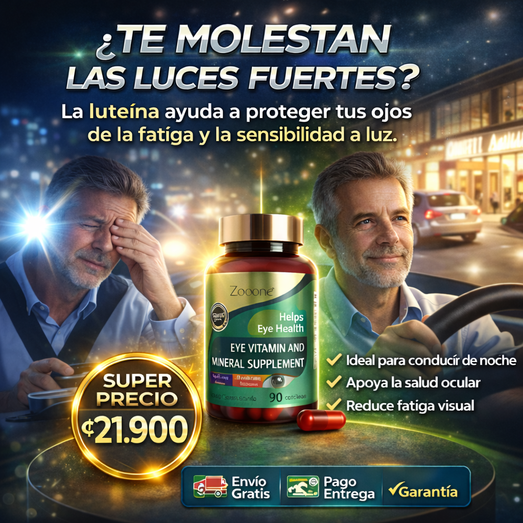 Zooone™ – Vitaminas para ojos cansados