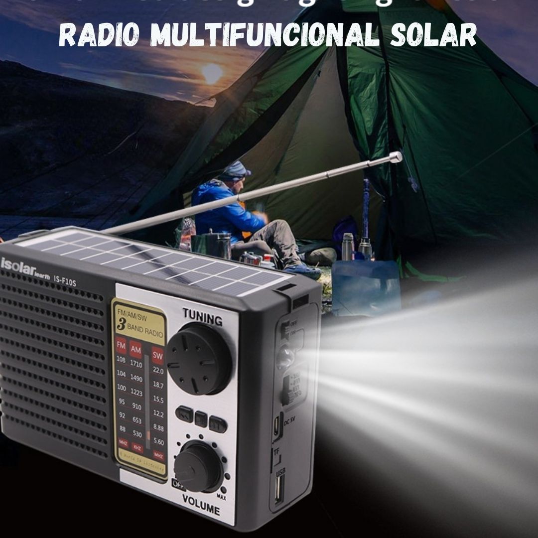 Radio Multifuncional Solar