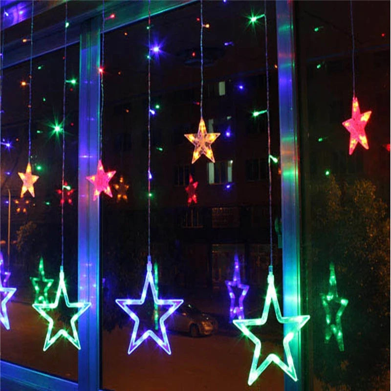 ⭐Cascada De Luces Navideñas Led 🎄