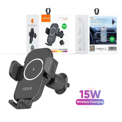 Soporte/Cargador 15W Vidvie HC1530