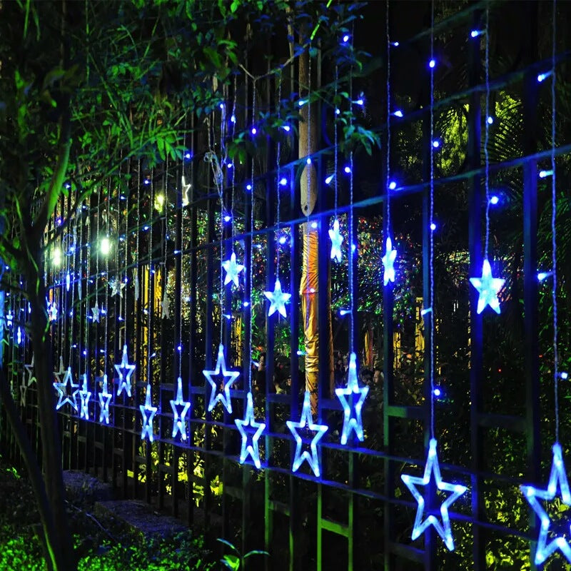⭐Cascada De Luces Navideñas Led 🎄