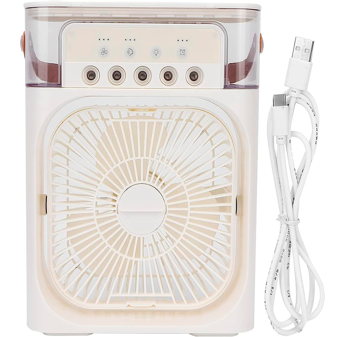 Ventilador de Aire Acondicionado Portátil 4 en 1 Color Surtido