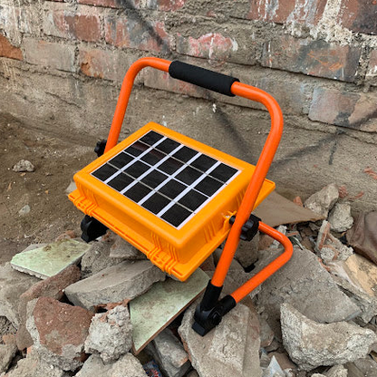 Reflector Industrial con Panel solar de Alta Resistencia