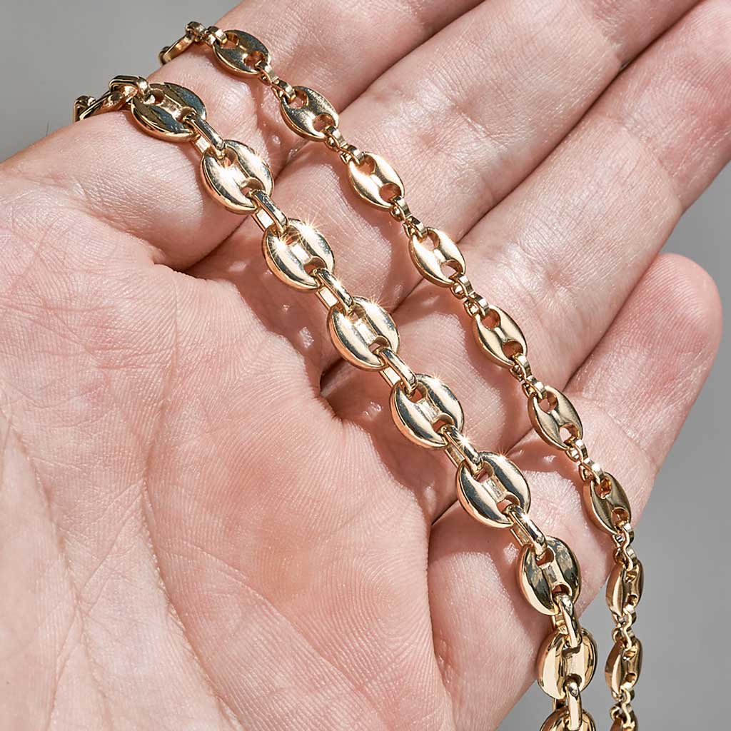 Combo Elite 18K: Cadena + Pulsera con estuche de lujo