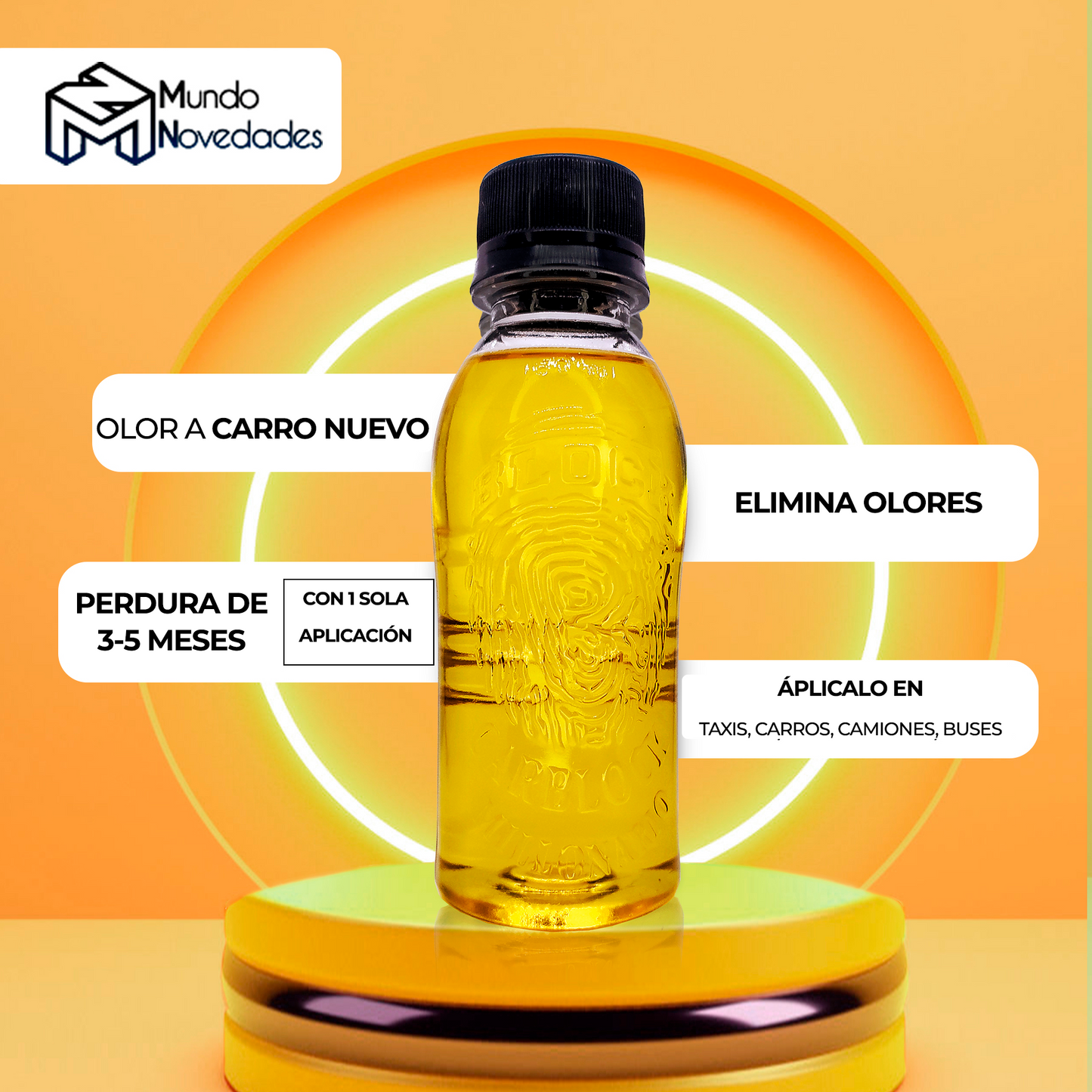 Perfume Premium para carro - CARBLOCK 150 ml + Envío Gratis