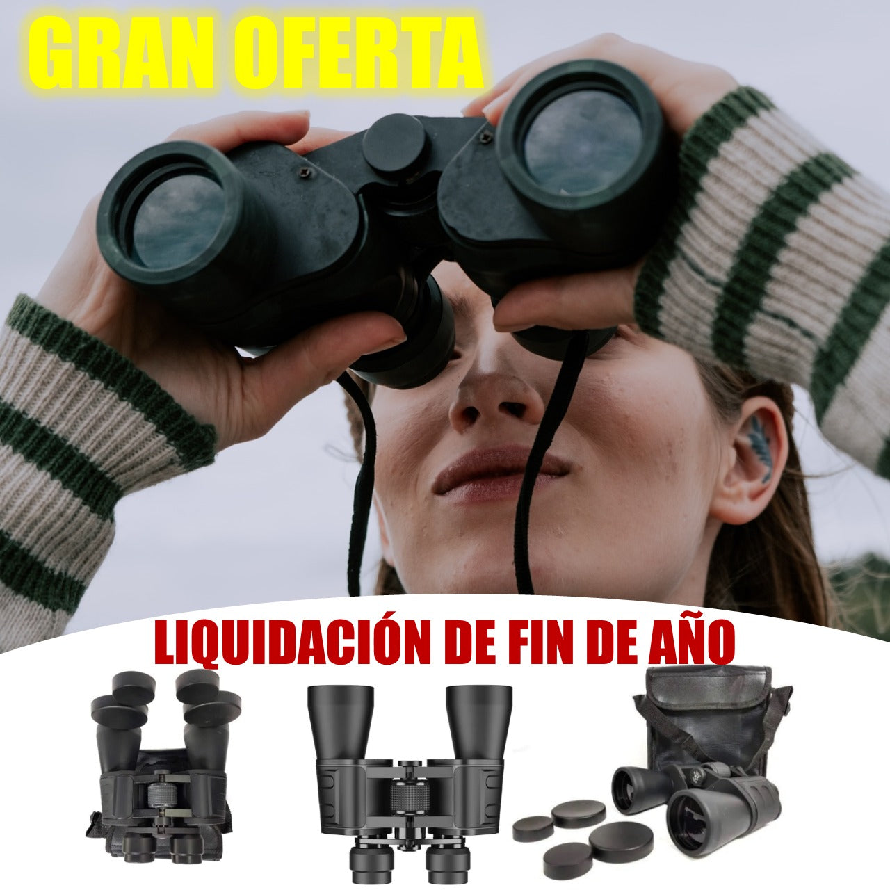 Binoculares Prismáticos Profesionales