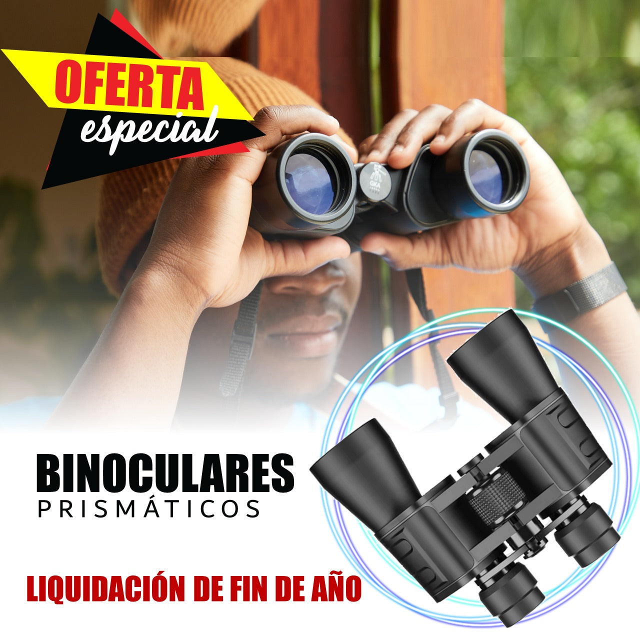 Binoculares Prismáticos Profesionales