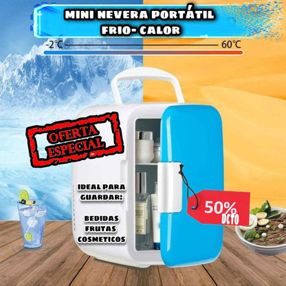 ❗ MINI NEVERA FRIO CALOR❗  8 LITROS