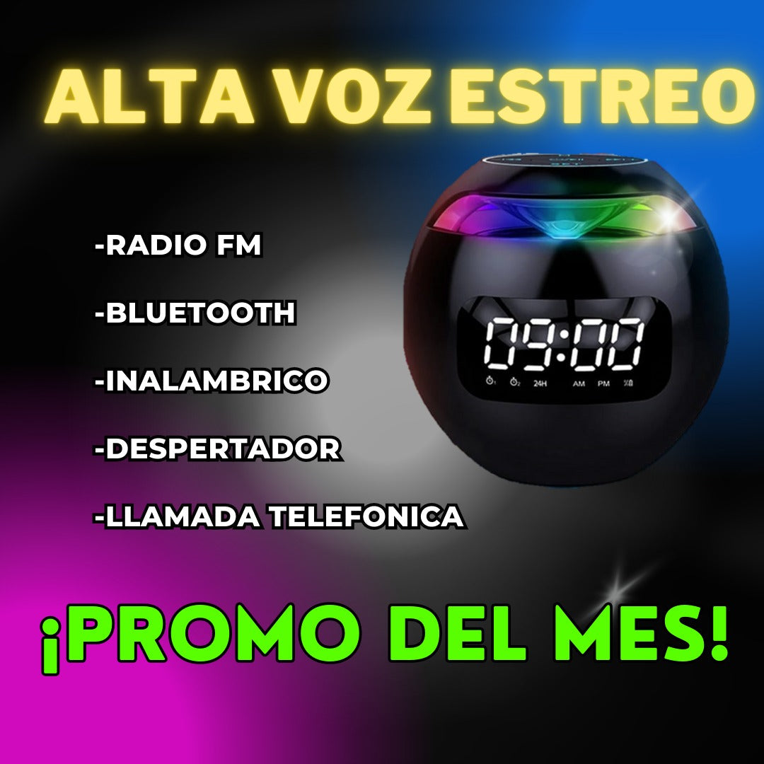 Radio reloj despertador Esfera