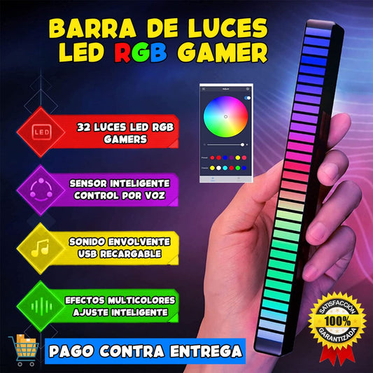 Barras de Luz Led RGB Audioritmicas