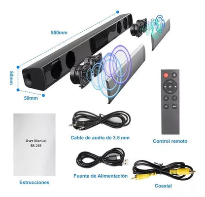 barra de sonido red dragon