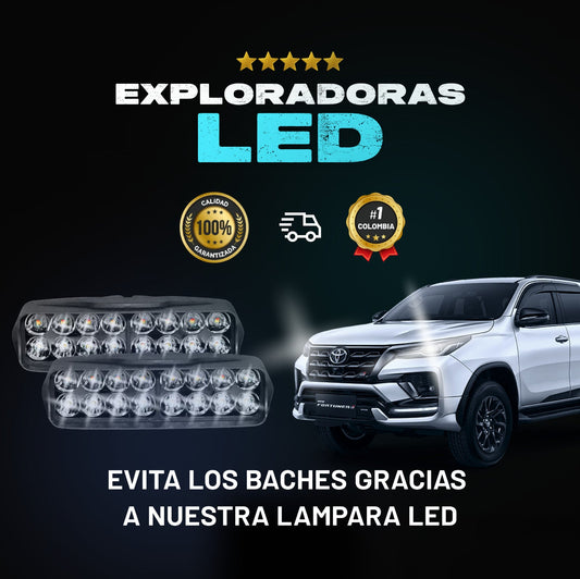 Luces  Exploradoras Para carro y moto Ultra Led🔥