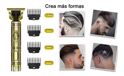 Maquina patillera y barbera recargable inalambrica
