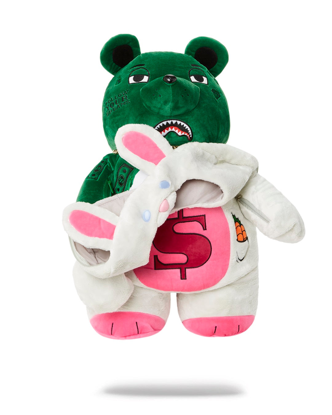 Mochila Sprayground BUNNY BEAR  Blanco