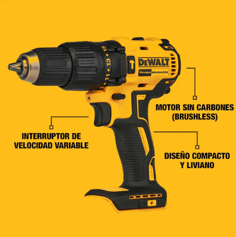 TALADRO INALÁMBRICO DEWALT 48V + 2 POTENTES BATÉRIAS + 26 ACCESORIOS DE REGALO PROMOCION - CIERRE DE LA TIENDA - CONTRA ENTREGA ENVÍO GRATIS