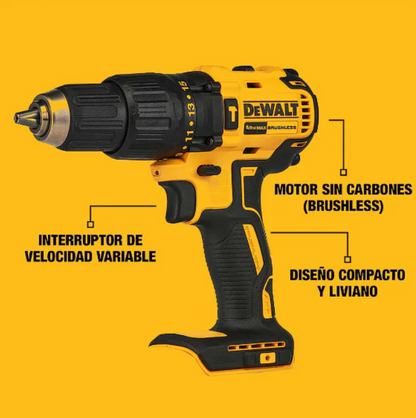 TALADRO INALÁMBRICO DEWALT 48V + 2 POTENTES BATÉRIAS + 26 ACCESORIOS DE REGALO PROMOCION - CIERRE DE LA TIENDA - CONTRA ENTREGA ENVÍO GRATIS