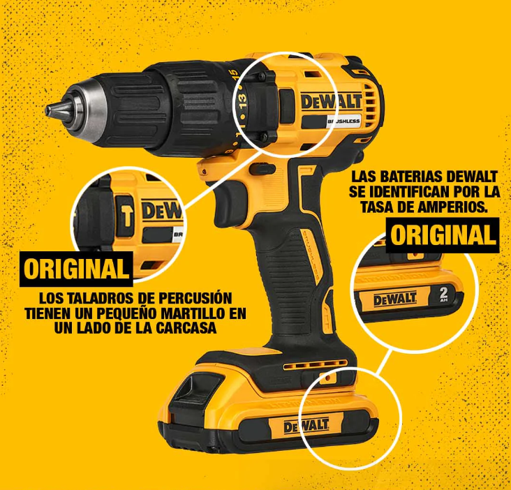 TALADRO INALÁMBRICO DEWALT 48V + 2 POTENTES BATÉRIAS + 26 ACCESORIOS DE REGALO PROMOCION - CIERRE DE LA TIENDA - CONTRA ENTREGA ENVÍO GRATIS