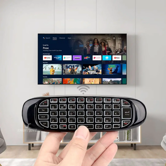Control mágico Con teclado inalámbrico