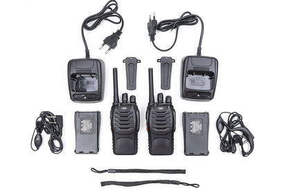 WalkiePro™  2  RADIOS + (2 Auriculares GRATIS )