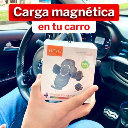 Soporte/Cargador 15W Vidvie HC1530